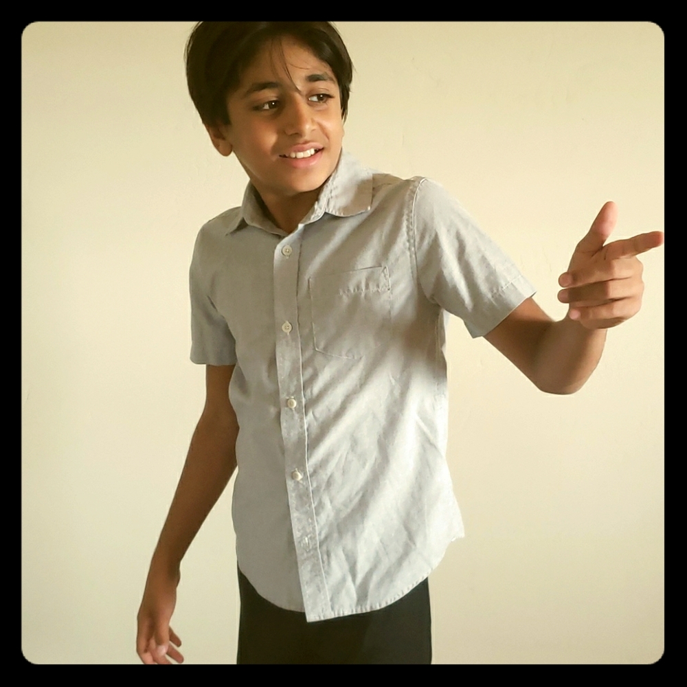 Boys button down shirt